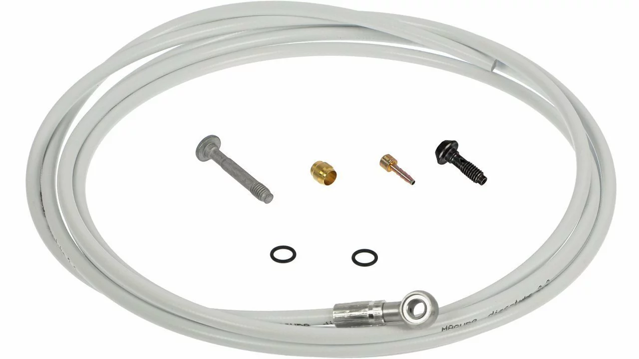 Magura Disctube Leitung Für MT4 Bis MT-Trail-Carbon 2500mm Weiss