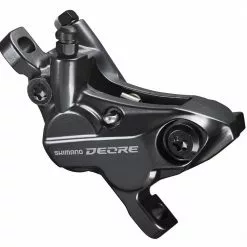 Shimano Deore BR-M6120 Ab 2021 4-Kolben VR Incl. Normalem Bremshebel -Fahrrad Kit Geschaft Shimano Bremssattel Deore BR M6120 2021 4 Kolben schwarz D 03S Resin E BRM6120MPRX 4550170615734 1
