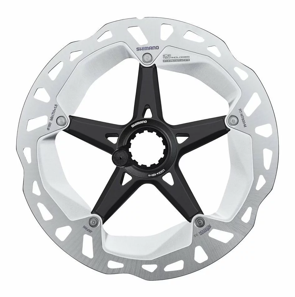 Shimano RT-MT800 Ice-Tech Freeza 180mm Mit Lock-Ring-Befestigung Und Lockring Mit Magnet 1 Shimano RT-MT800 Ice-Tech Freeza 180mm Mit Lock-Ring-Befestigung Und Lockring Mit Magnet