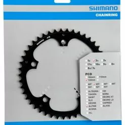 Shimano Alfine 45 Zähne Schwarz Y-1PB45010