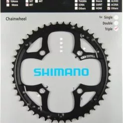 Shimano Deore 2000 4-Arm 48 Zähne T-Type IG Alu Schwarz Für Schutzring Y-1FM98120 / Y-1HL98140