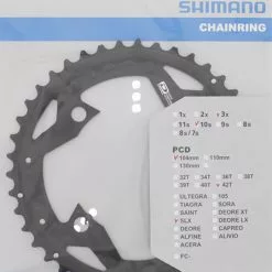 Shimano SLX Ab 2013 4-Arm 10-fach 42 Zähne AE-Type Alu Schwarz Y-1N998060