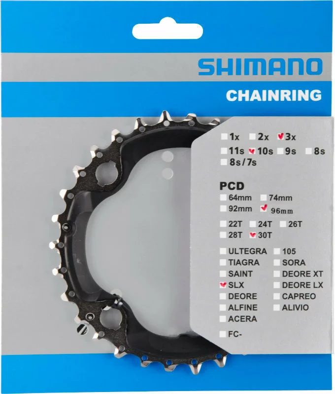 Shimano SLX Ab 2014 4-Arm 10-fach 30 Zähne AN-Type Stahl / Verbundwerkstoff Schwarz Y-1NW98010 1 Shimano SLX Ab 2014 4-Arm 10-fach 30 Zähne AN-Type Stahl / Verbundwerkstoff Schwarz Y-1NW98010
