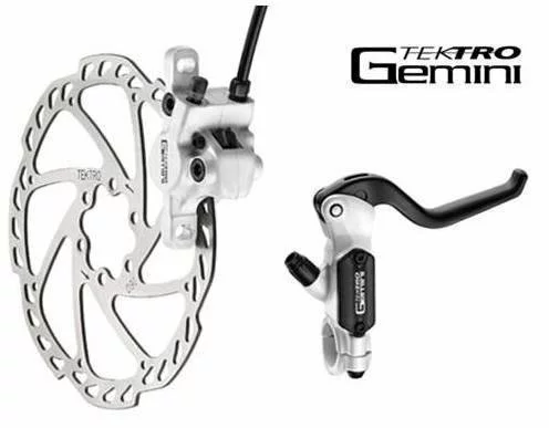 Tektro Gemini Ab 2015 Hydraulisch VR Postmount / IS Weiss 1 Tektro Gemini Ab 2015 Hydraulisch VR Postmount / IS Weiss